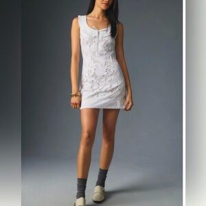 ANTHROPOLOGIE Vinnet Bahl Lace Collared Dress
